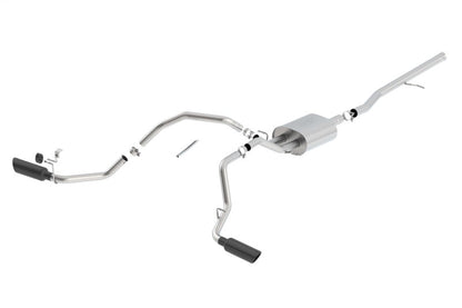 Borla 14-19 Chevrolet Silverado / GMC Sierra 1500 Cat-Back Touring Exhaust - 4in Tip 140544BC