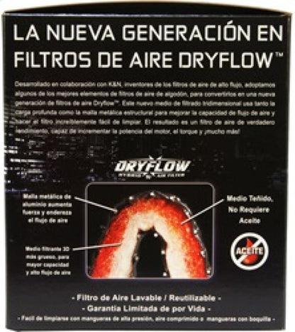 AEM Induction AEM Dryflow Air FIlter Conical 5.5in Base OD x 4.75in Top OD x 5in Height 21-203DOSK