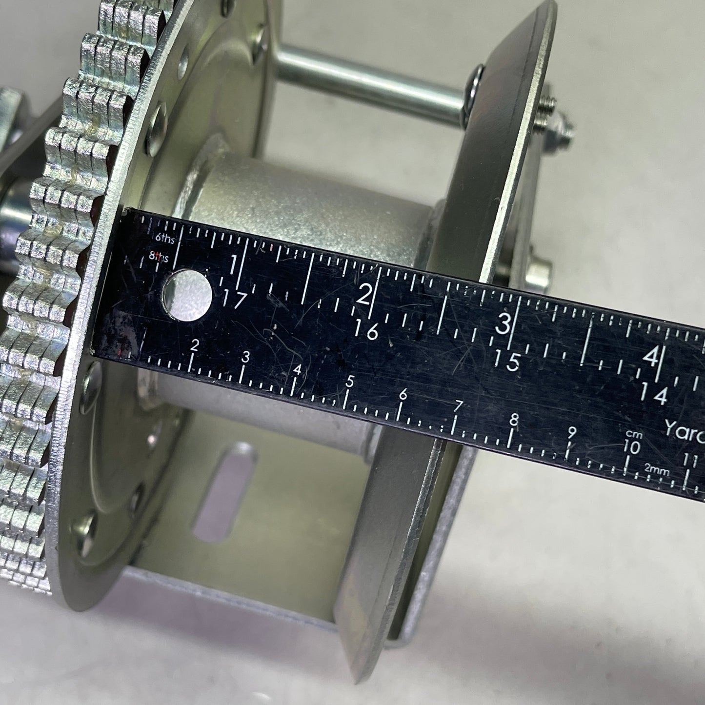 FULTON Automatic Brake Hand Winch, 1500-Lb. Load Capacity 143101