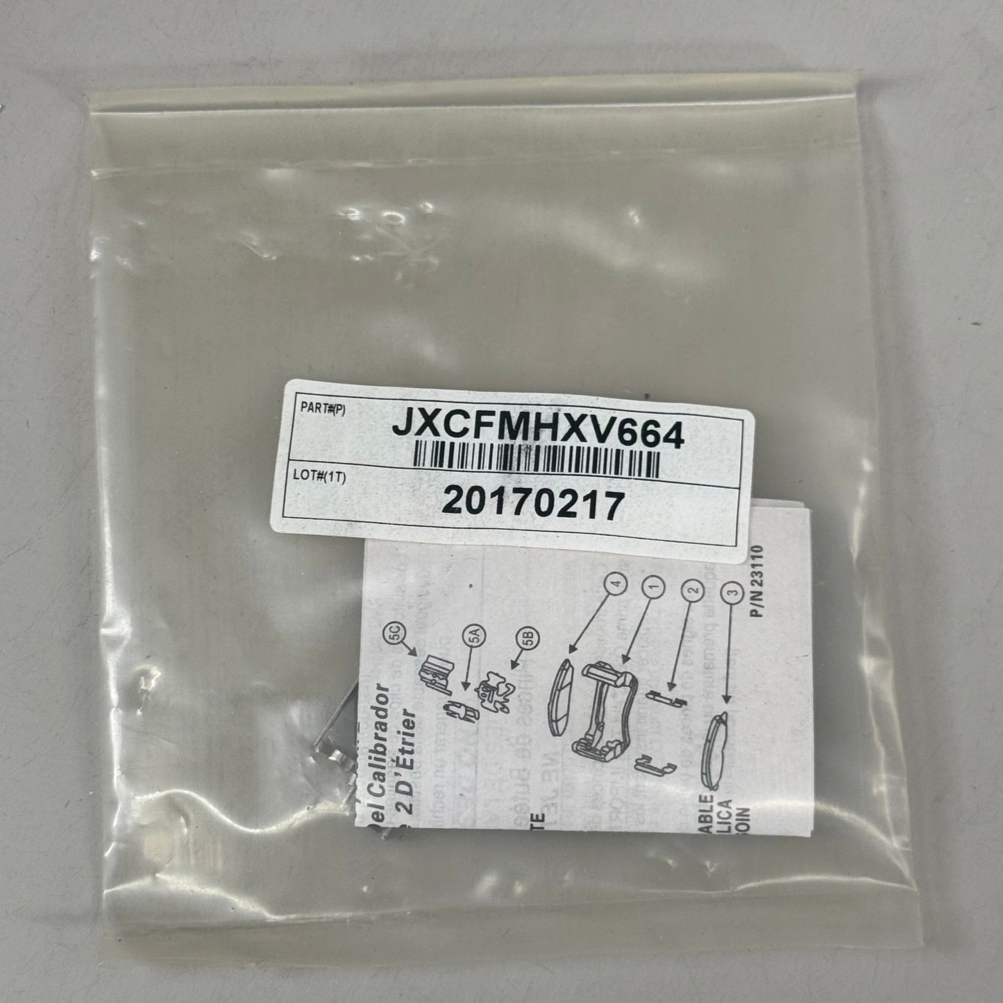 WAGNER Rear Semi-Metallic Brake Pads For Ford & Mercury Models Grey MX667A