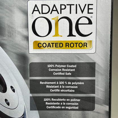ADAPTIVE ONE Vented Cast Iron Poly Coated Rotor Chevrolet/Cadillac/GMC 880279CR