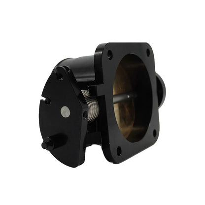 BULL BOOST PERFORMANCE 90mm HiFlow Billet Throttle Body – Toyota 2JZ-GE Black Anodized
