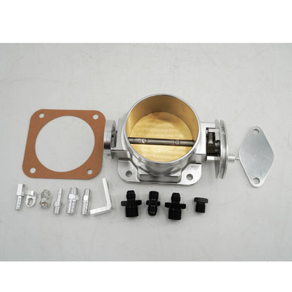 2JZ GTE Billet Intake Manifold Fuel Rail Throttle Body 90mm TB Supra 2J Swap 2JZ
