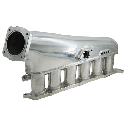 2JZ GE Billet Intake Manifold Fuel Rail Throttle Body 90mm TB Supra 2J Swap 2JZ