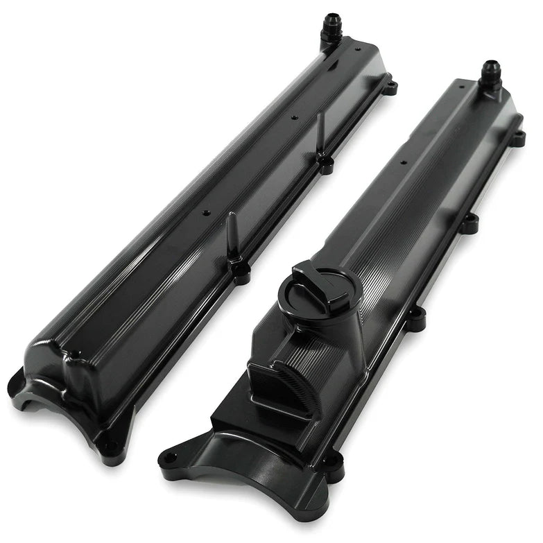 BULL BOOST PERFORMANCE 2JZ-GTE Non-VVTi Billet Valve Covers With AN10 Breathers For Toyota