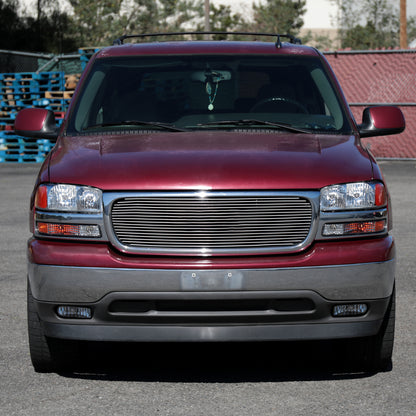 1999-2006 GMC Sierra/2007 Sierra Classic/2000-2006 Yukon/XL Factory Style Bumper Lights (Chrome Housing/Clear Lens)