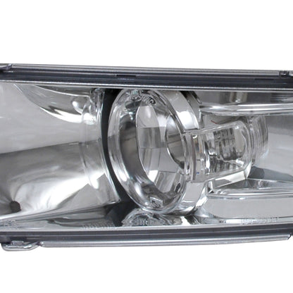 2005-2009 Ford Mustang Factory Style Bumper Lights (Chrome Housing/Clear Lens)