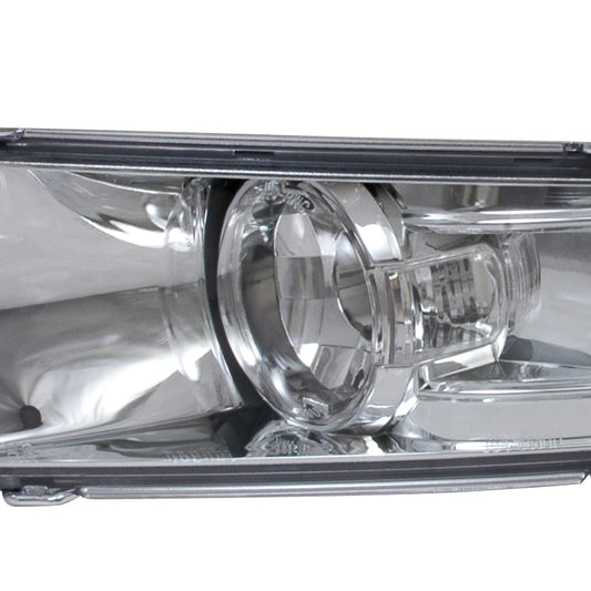 2005-2009 Ford Mustang Factory Style Bumper Lights (Chrome Housing/Clear Lens)
