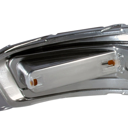 2005-2009 Ford Mustang Factory Style Bumper Lights (Matte Black Housing/Clear Lens)