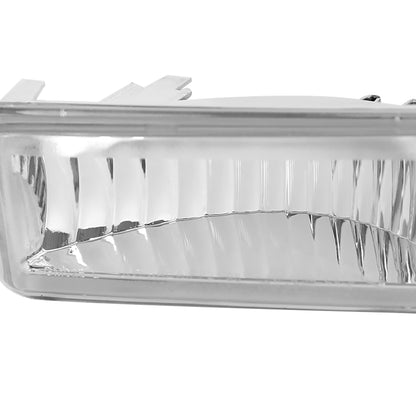 1998-2004 Chevrolet S10/ GMC Sonoma Bumper Lights (Chrome Housing/Clear Lens)