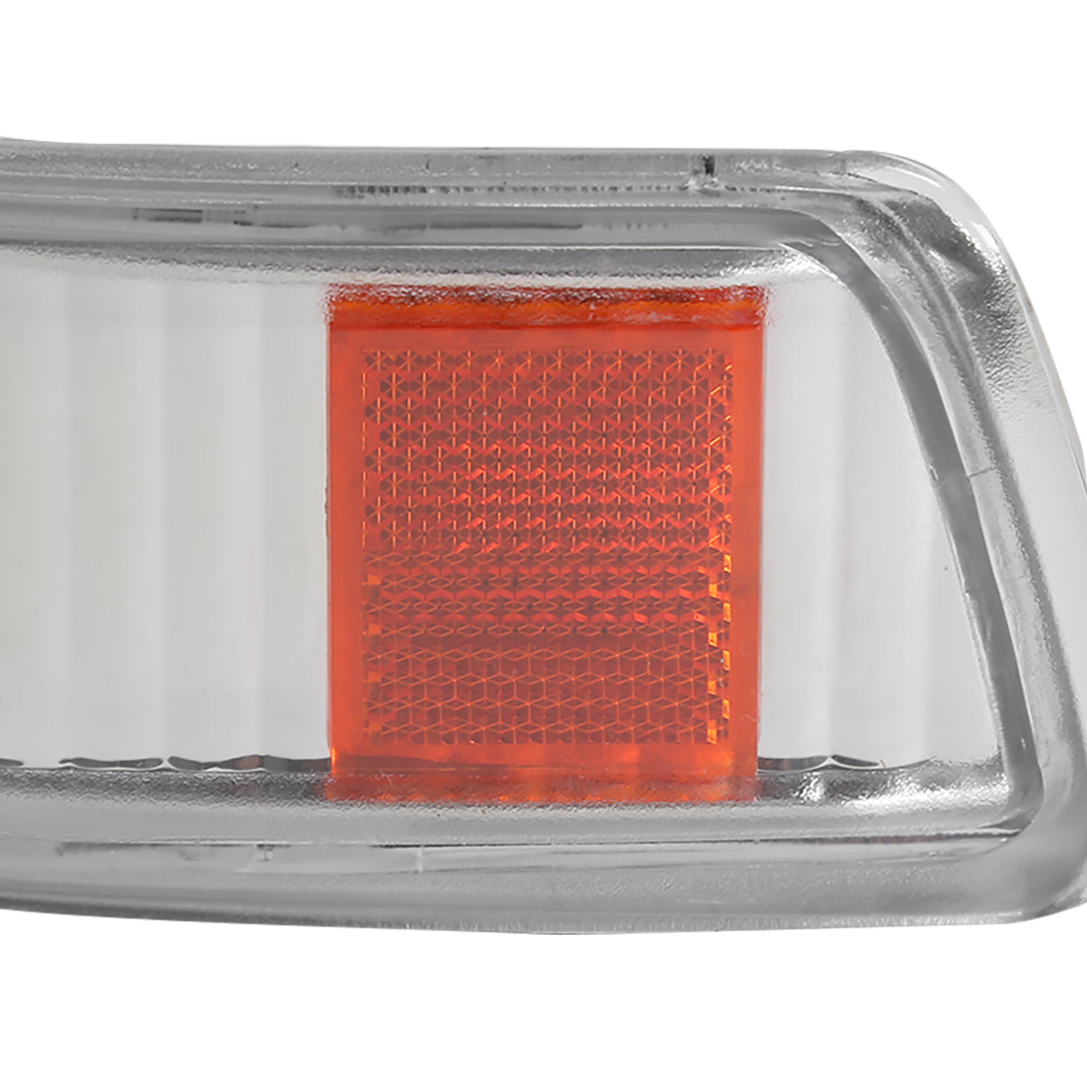 1998-2004 Chevrolet S10/ GMC Sonoma Bumper Lights (Chrome Housing/Clear Lens)