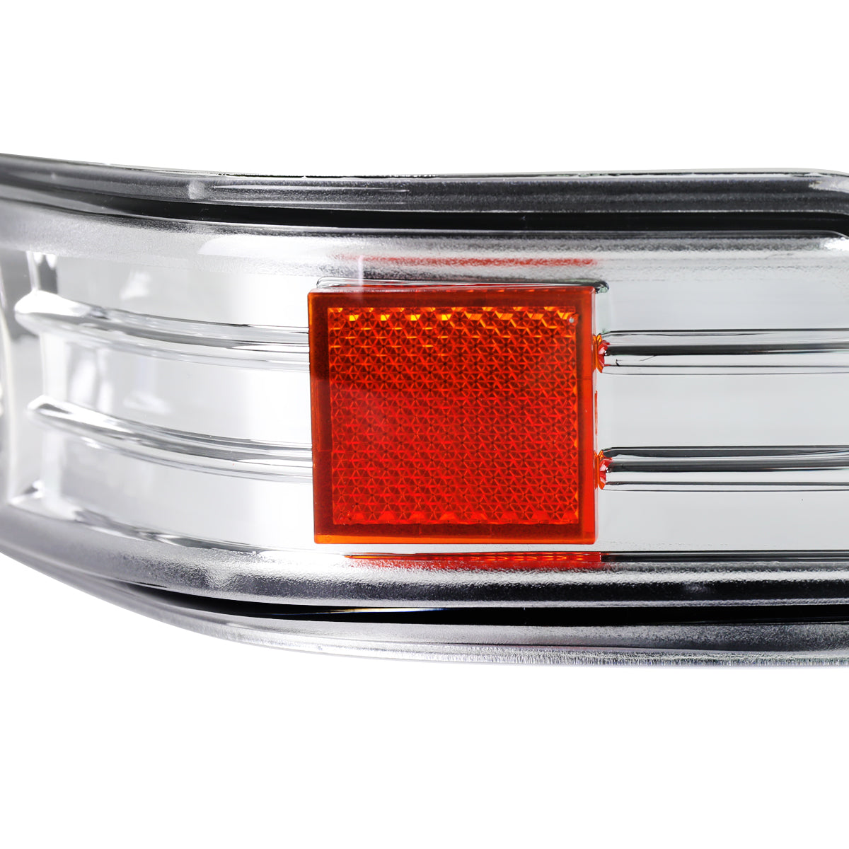 1998-2004 Chevrolet S10/ GMC Sonoma LED Bumper Lights (Chrome Housing/Clear Lens)