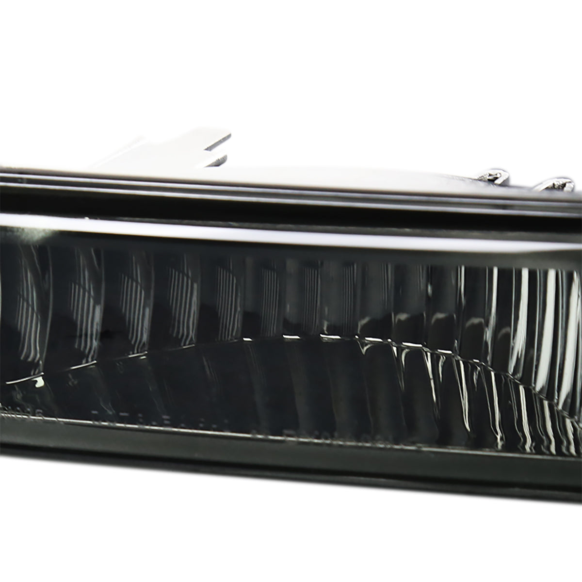 1998-2004 Chevrolet S10/ GMC Sonoma Bumper Lights (Chrome Housing/Smoked Lens)