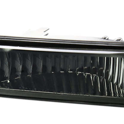 1998-2004 Chevrolet S10/ GMC Sonoma Bumper Lights (Chrome Housing/Smoked Lens)