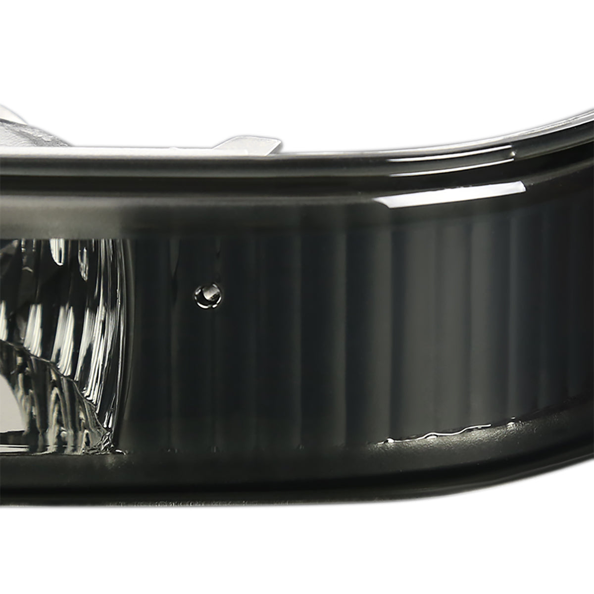1998-2004 Chevrolet S10/ GMC Sonoma Bumper Lights (Chrome Housing/Smoked Lens)