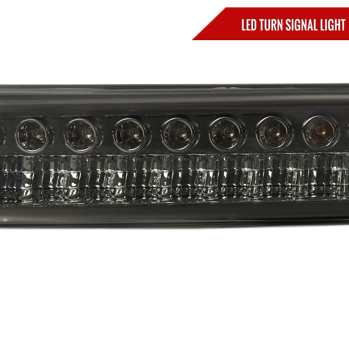 1998-2004 Chevrolet S10/ GMC Sonoma LED Bumper Lights (Chrome Housing/Smoked Lens)