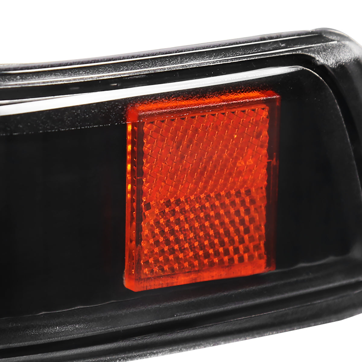 1998-2004 Chevrolet S10/ GMC Sonoma Bumper Lights (Matte Black Housing/Clear Lens)