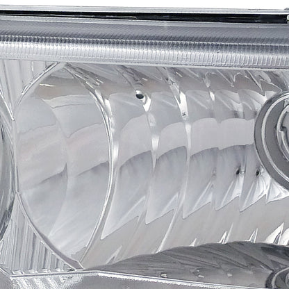 2002-2007 Chevrolet Silverado/Avalanche Bumper Lights (Chrome Housing/Clear Lens)