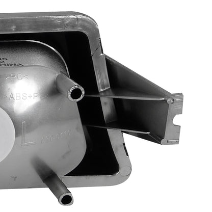 2002-2007 Chevrolet Silverado/Avalanche Bumper Lights (Chrome Housing/Clear Lens)