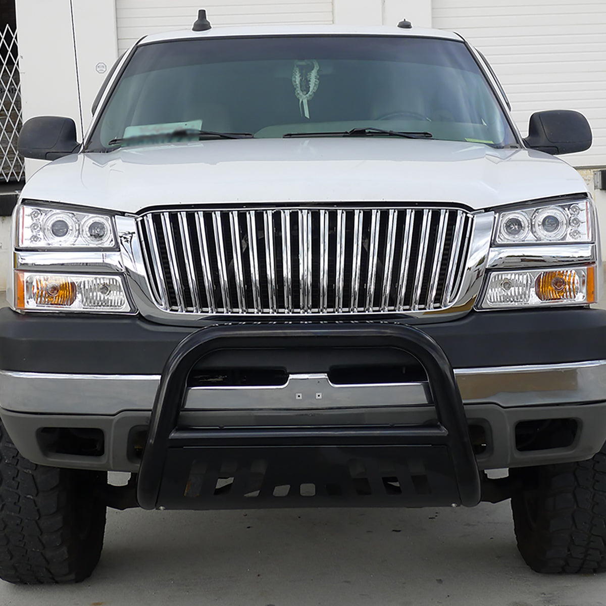 2002-2007 Chevrolet Silverado/Avalanche Bumper Lights (Chrome Housing/Clear Lens)