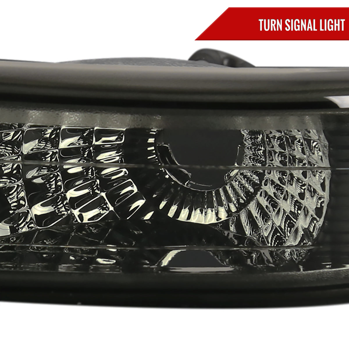 1999-2002 Chevrolet Silverado/ 2000-2006 Tahoe Suburgan Bumper Lights (Chrome Housing/Smoked Lens)