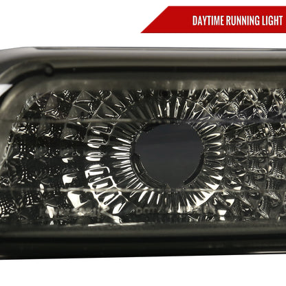 1999-2002 Chevrolet Silverado/ 2000-2006 Tahoe Suburgan Bumper Lights (Chrome Housing/Smoked Lens)
