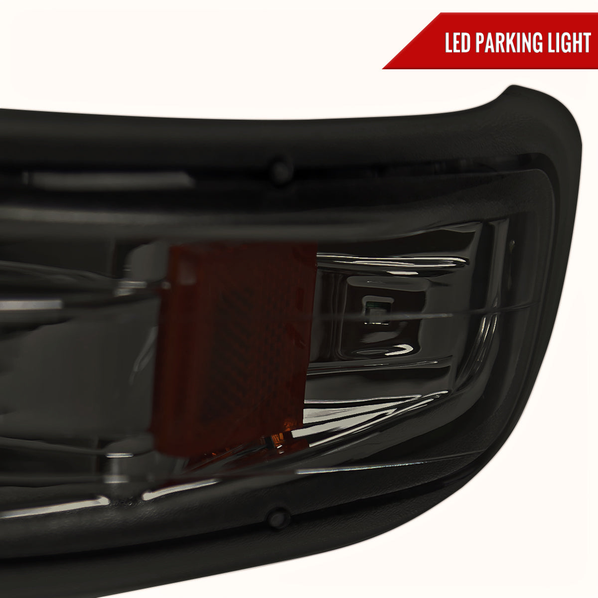 1999-2002 Chevrolet Silverado/ 2000-2006 Tahoe Suburban LED Bumper Lights (Chrome Housing/Smoked Lens)