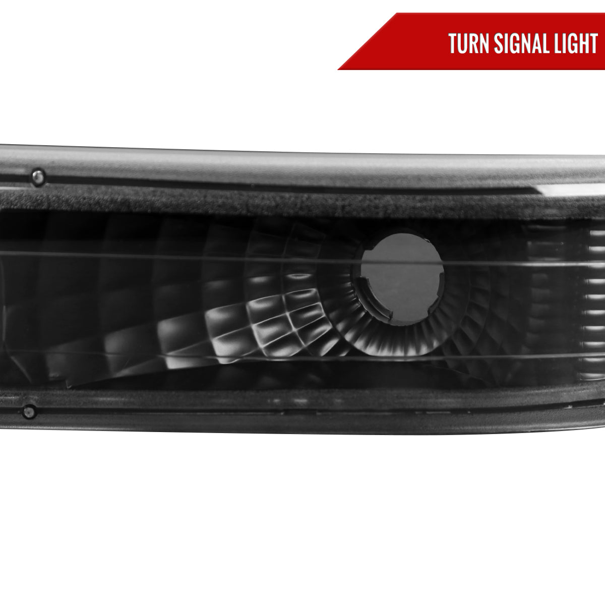 1999-2002 Chevrolet Silverado/ 2000-2006 Tahoe Suburban Bumper Lights (Matte Black Housing/Clear Lens)