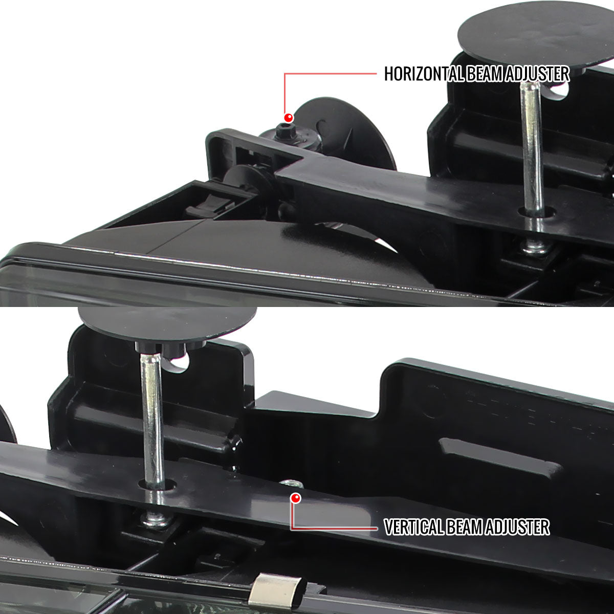 1994-1998 Chevrolet Silverado/Tahoe/Suburban/C10 Factory Style Headlights w/ Bumper & Corner Lights (Chrome Housing/Smoked Lens)