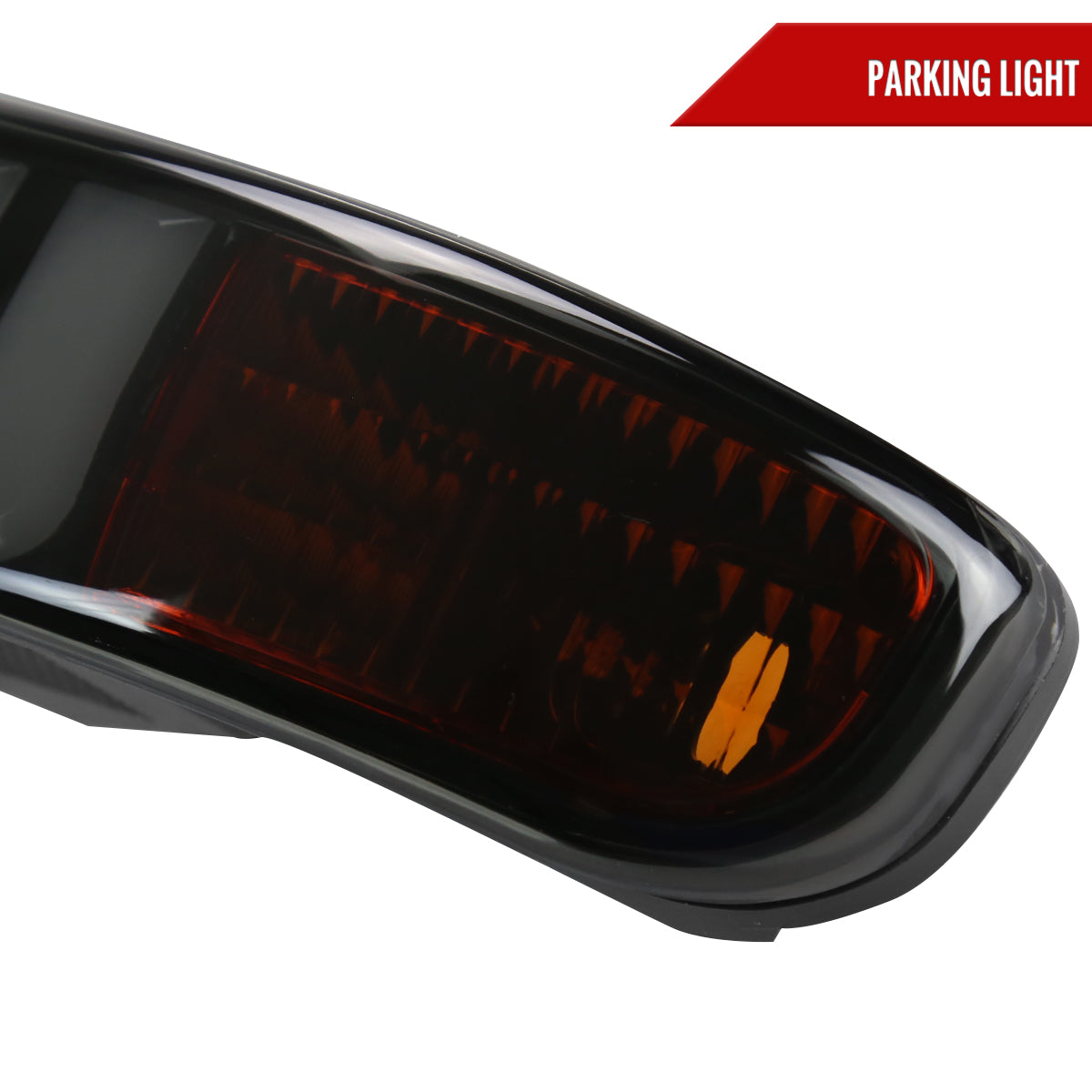 1999-2006 GMC Sierra/2007 Sierra Classic/2000-2006 Yukon/XL Factory Style Headlights and Sequential Turn Signal Bumper Lights (Matte Black Housing/Smoked Lens)