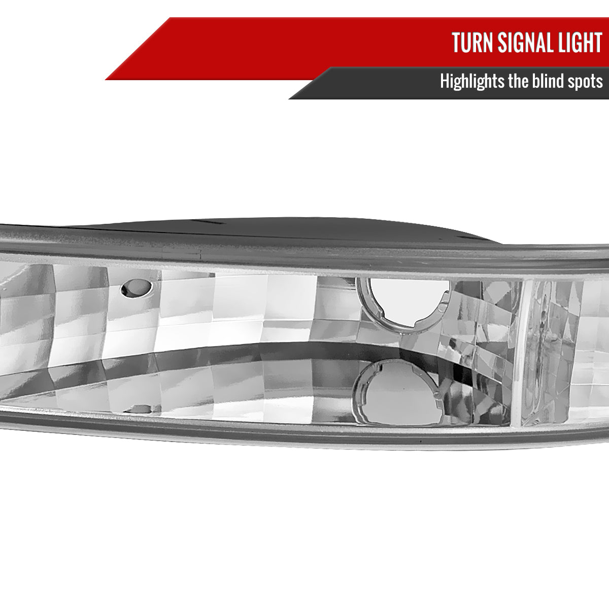1999-2006 GMC Sierra/Yukon XL/SLT Dual Halo Projector Headlights & Bumper Lights (Chrome Housing/Clear Lens)