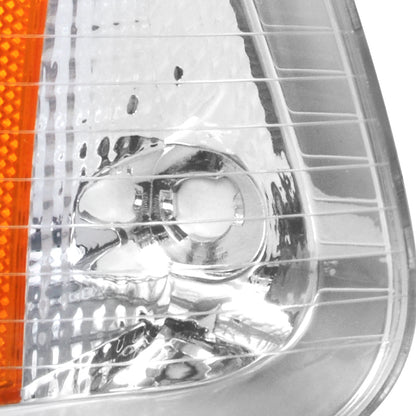 2006-2010 Dodge Charger Corner Lights (Chrome Housing/Clear Lens)