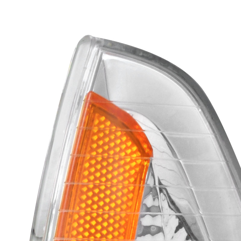 2006-2010 Dodge Charger Corner Lights (Chrome Housing/Clear Lens)