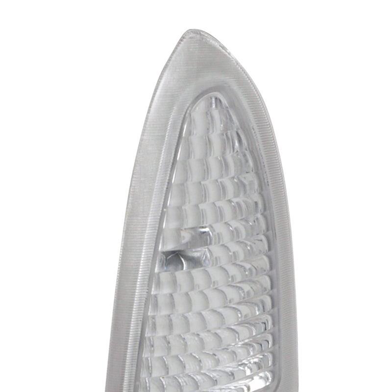 1999-2004 Ford F-250/F-350/F-450/F-550/Excursion Corner Lights (Chrome Housing/Clear Lens)