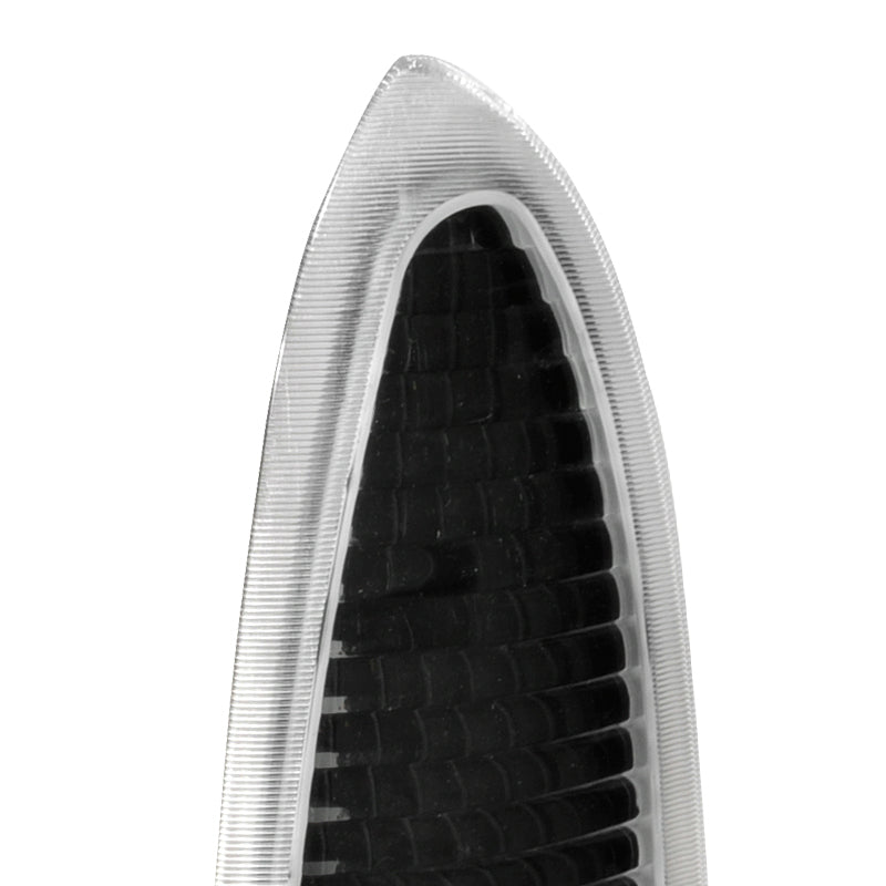 1999-2004 Ford F-250/F-350/F-450/F-550/Excursion Corner Lights (Matte Black Housing/Clear Lens)
