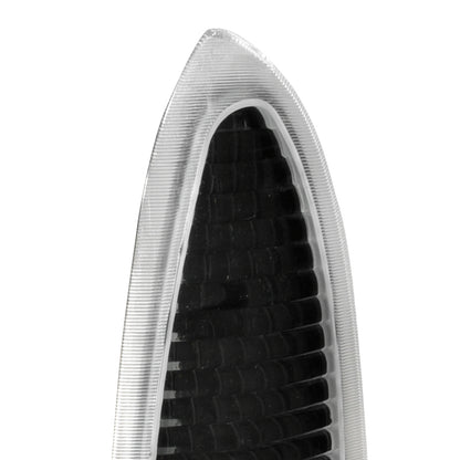 1999-2004 Ford F-250/F-350/F-450/F-550/Excursion Corner Lights (Matte Black Housing/Clear Lens)