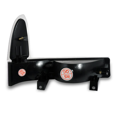 1999-2004 Ford F-250/F-350/F-450/F-550/Excursion Corner Lights (Matte Black Housing/Clear Lens)