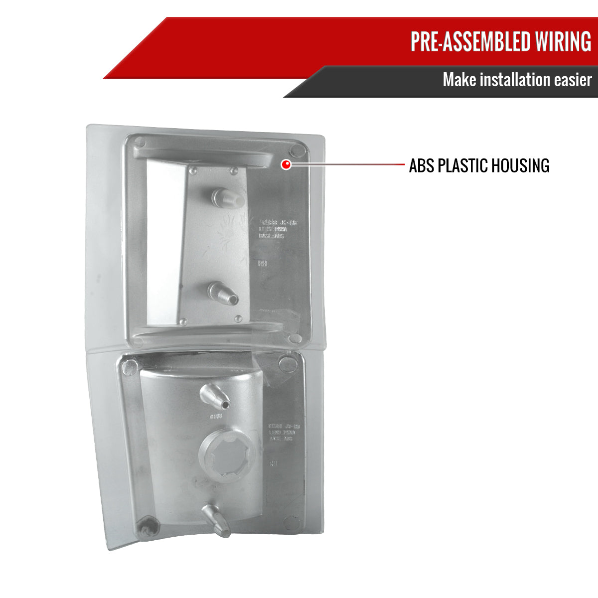 1994-1998 Chevrolet C/K C10/Tahoe/Suburban/Silverado Corner Lights (Chrome Housing/Clear Lens)