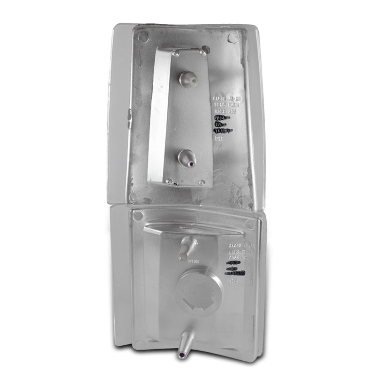 1994-1998 GMC C10 Sierra/Yukon/Suburban Corner Lights w/ Amber Reflectors (Chrome Housing/Clear Lens)