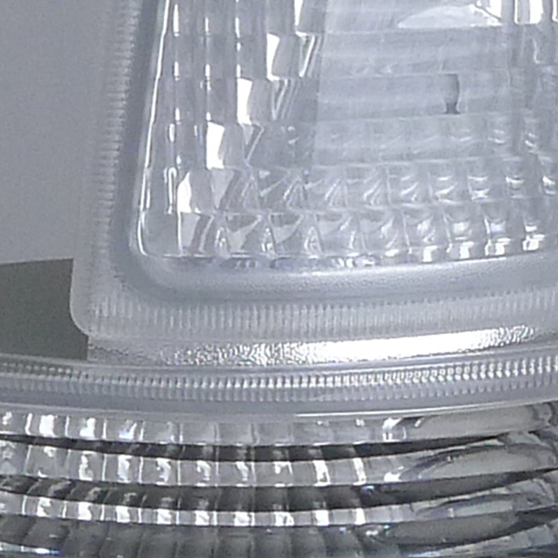1998-2000 Ford Ranger Corner Parking Turn Signal Lights (Chrome Housing/Clear Lens)