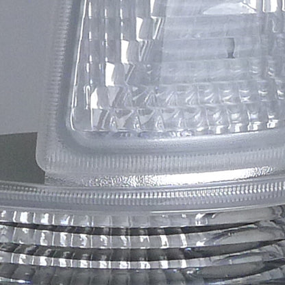 1998-2000 Ford Ranger Corner Parking Turn Signal Lights (Chrome Housing/Clear Lens)