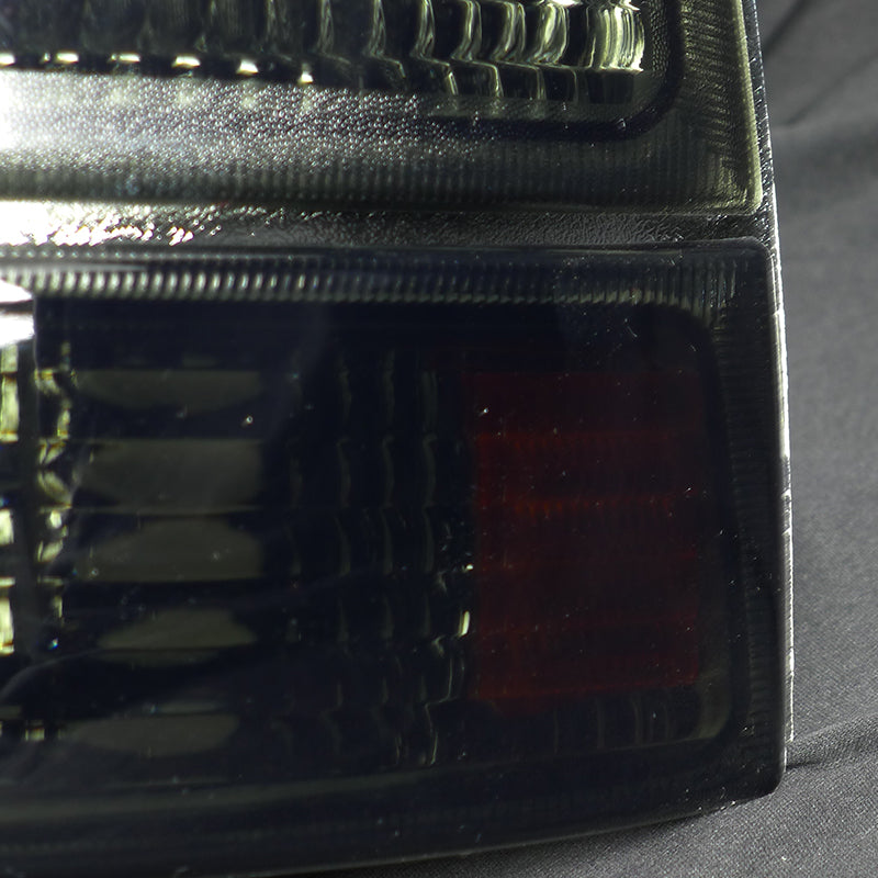 1998-2000 Ford Ranger Corner Parking Turn Signal Lights (Chrome Housing/Smoked Lens)