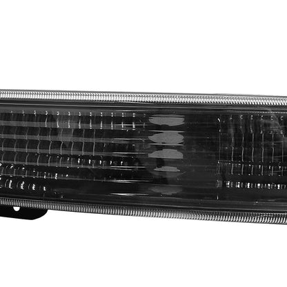 1998-2000 Ford Ranger Corner Parking Turn Signal Lights (Matte Black Housing/Clear Lens)