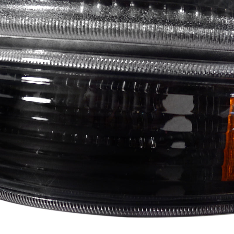 1998-2000 Ford Ranger Corner Parking Turn Signal Lights (Matte Black Housing/Clear Lens)