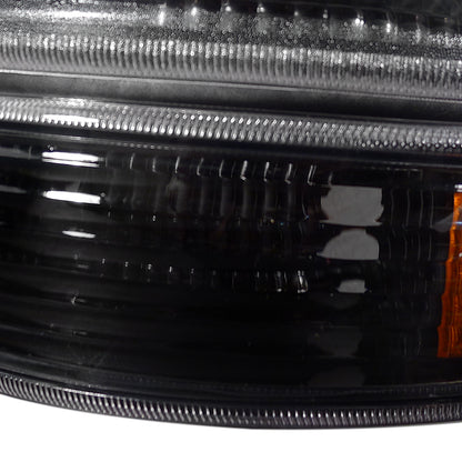 1998-2000 Ford Ranger Corner Parking Turn Signal Lights (Matte Black Housing/Clear Lens)