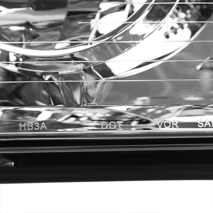 2006-2010 Dodge Charger Factory Style Headlights w/ Corner Lights (Chrome Housing/Clear Lens)