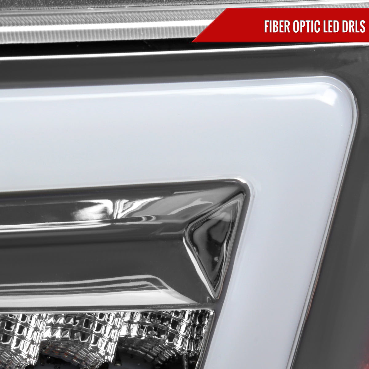 2004-2012 Chevrolet Colorado GMC Canyon/2006-2008 ISUZU I-Series Sequential Turn Signal Factory Style Headlights with LED Bar (Chrome Housing/Clear Lens)