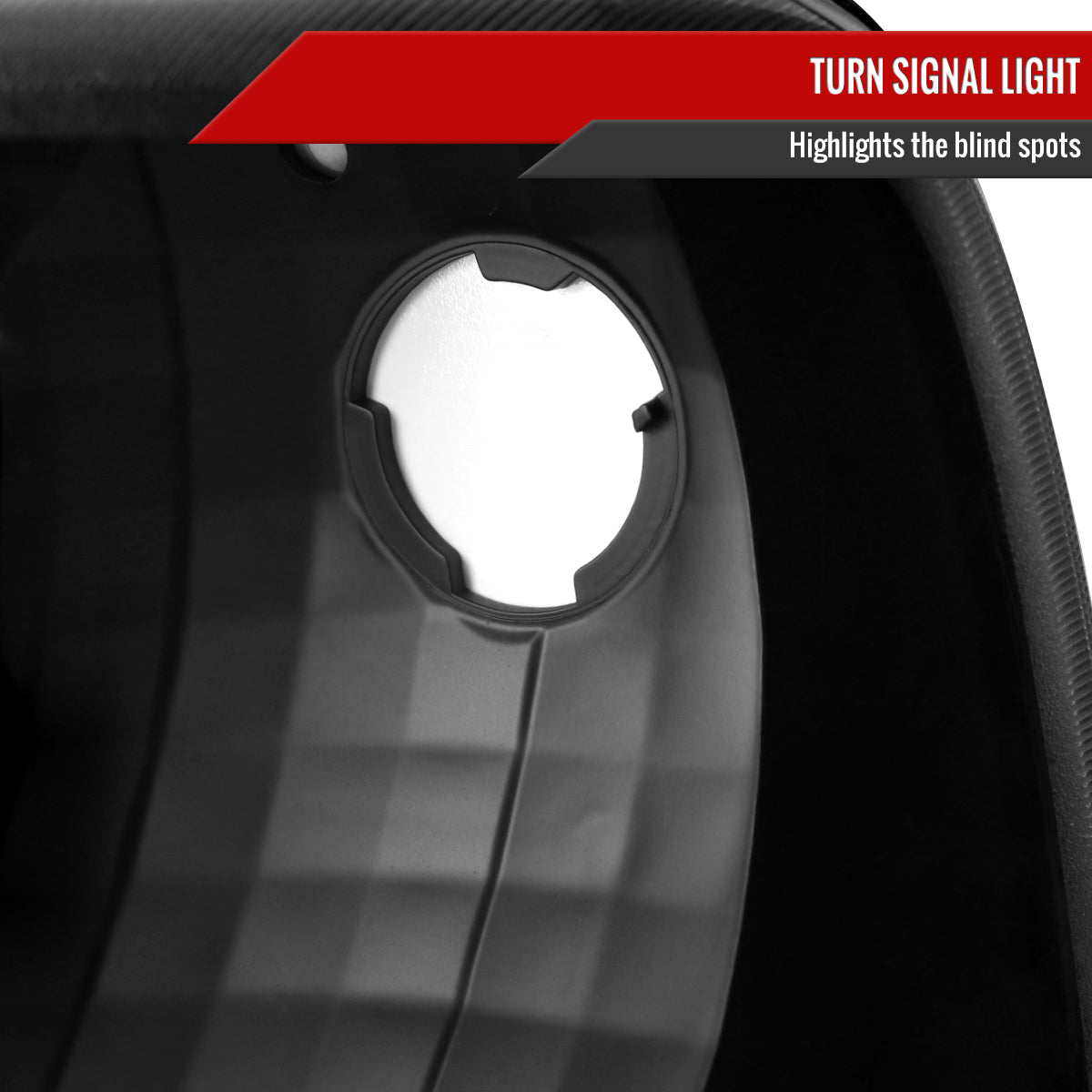 1993-1997 Ford Ranger Factory Style V2 Headlights w/ Corner Lights (Matte Black Housing/Clear Lens)
