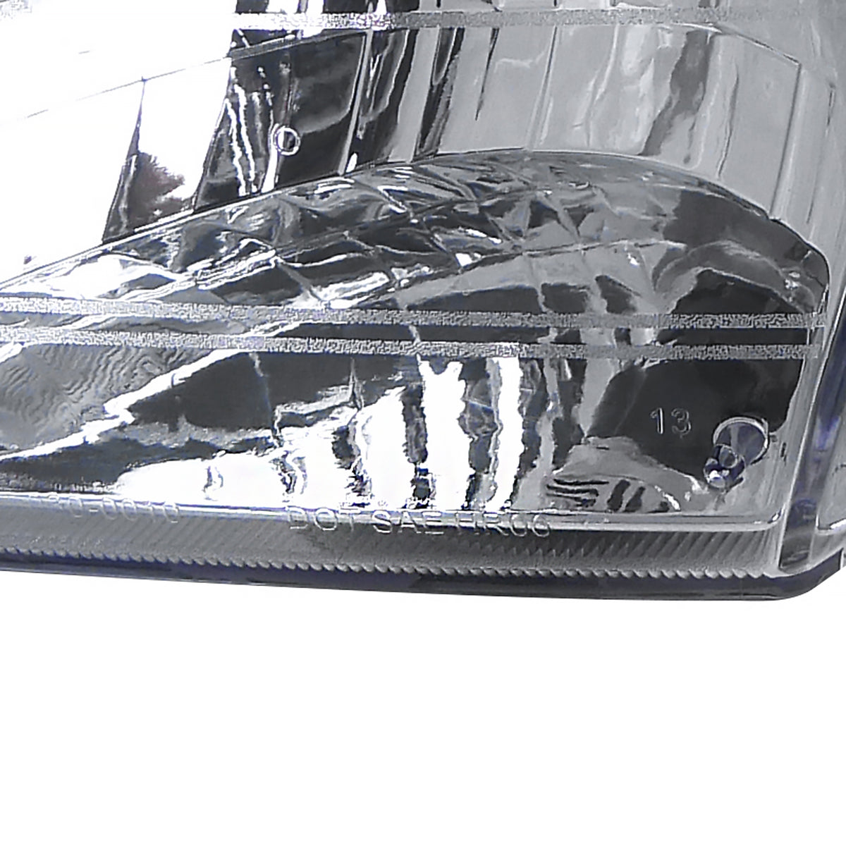 1997-2005 Chevrolet Venture Pontiac Montana/Trans Sport Crystal Headlights (Chrome Housing/Clear Lens)