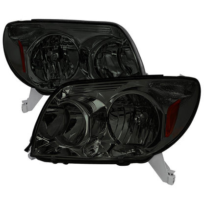 2003-2005 Toyota 4Runner Factory Style Headlights (Chrome Housing/Smoked Lens)
